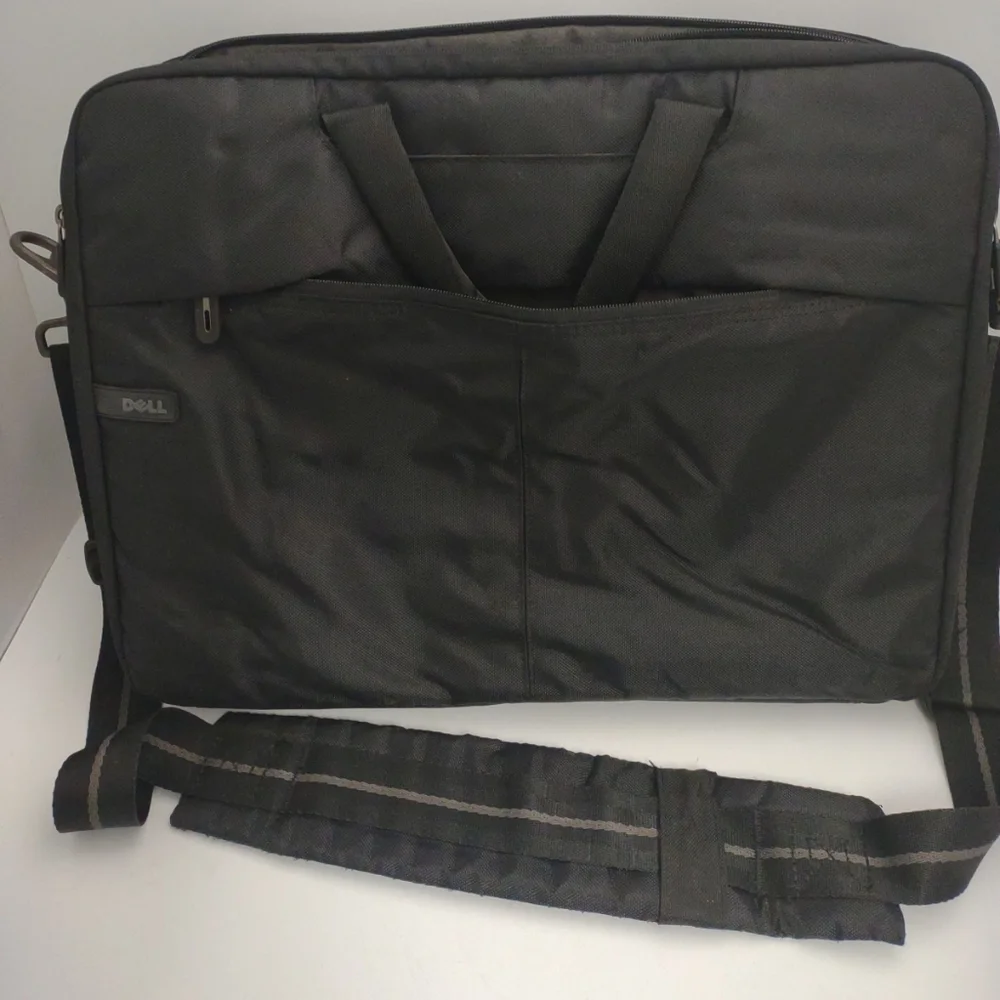 DELL OEM 0CX5 BLK Laptop Notebook Carrying Nylon Bag Multi Compartment 17” x 13